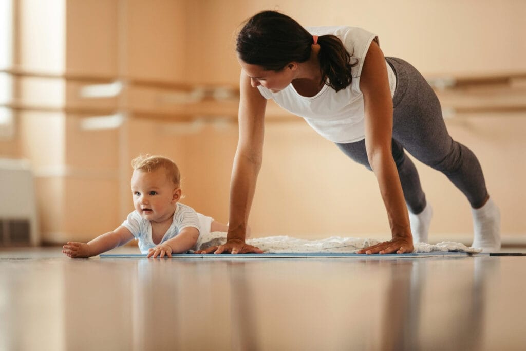 postpartum fitness coals